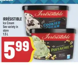 Marché Adonis IRRÉSISTIBLE Ice Cream offer