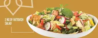 Marché Adonis 2 KG OF FATTOUSH SALAD offer