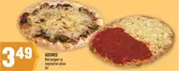 Marché Adonis ADONIS Red pepper or vegetarian pizza offer