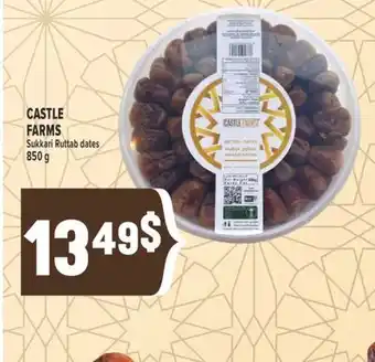 Marché Adonis CASTLE FARMS Sukkari Ruttab dates offer