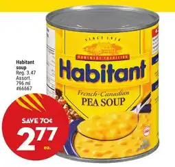 Giant Tiger Habitant soup offer