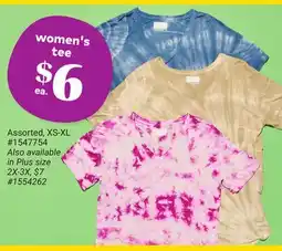 Giant Tiger women's tee offer