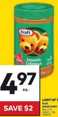 Giant Tiger Kraft peanut butter offer