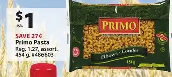 Giant Tiger Primo Pasta offer