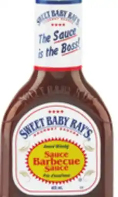 Giant Tiger Sweet Baby Ray's sauce offer