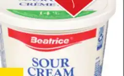 Giant Tiger Beatrice sour cream offer