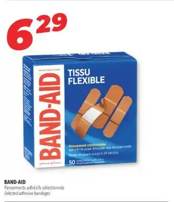 Familiprix BAND-AID, Selected adhesive bandages offer