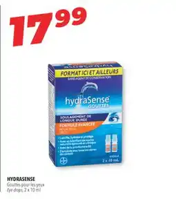 Familiprix HYDRASENSE Eye drops offer