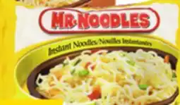 Giant Tiger Mr. Noodles instant noodles offer