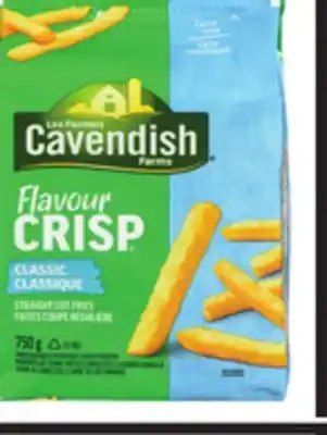 Giant Tiger Cavendish Farms fries or onion rings offer