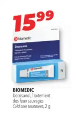 Familiprix BIOMEDIC Cold sore treatment, 2 g offer