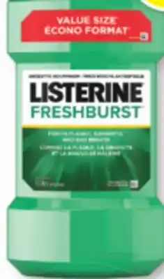 Familiprix LISTERINE Selected mouthwashes offer