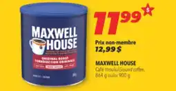 Familiprix MAXWELL HOUSE Ground coffee offer