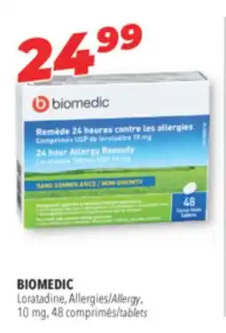 Familiprix BIOMEDIC Allergies/Allergy, 10 mg tablets offer