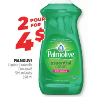 Familiprix PALMOLIVE Dish liquid 591 ml or 828 ml offer