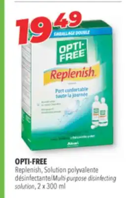 Familiprix OPTI-FREE Replenish, Solution polyvalente offer