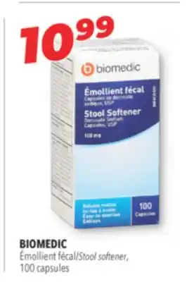 Familiprix BIOMEDIC Stool softener offer