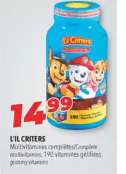 Familiprix L'IL CRITERS gummy vitamins offer