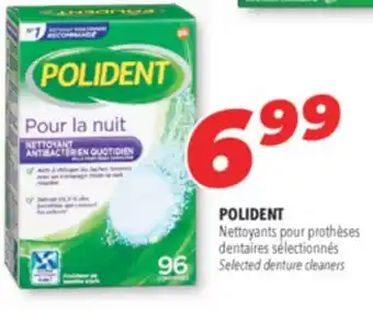 Familiprix POLIDENT Selected denture cleaners offer