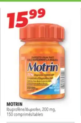 Familiprix MOTRIN, Ibuprofen, 200 mg, 150 tablets offer