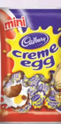 Familiprix CADBURY Mini Creme Egg, 154 g or LINDT Gold Bunny, Milk chocolate, 100 g offer