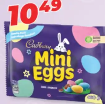 Familiprix CADBURY Mini Eggs offer