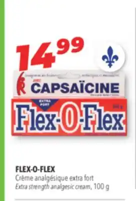 Familiprix FLEX-O-FLEX Extra strength analgesic cream offer