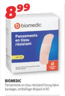 Familiprix BIOMEDIC Strong fabric bandages, pack of 60 offer