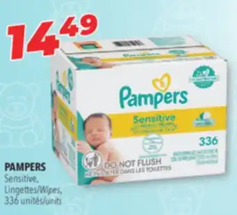 Familiprix PAMPERS Sensitive Wipes offer