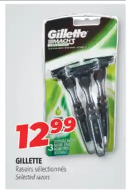 Familiprix GILLETTE Selected razors offer