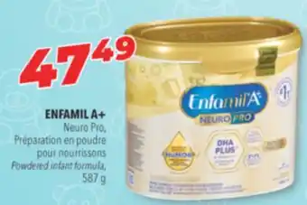 Familiprix ENFAMIL A+ Neuro Pro Powdered infant formula offer