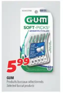 Familiprix GUM Selected buccal products offer