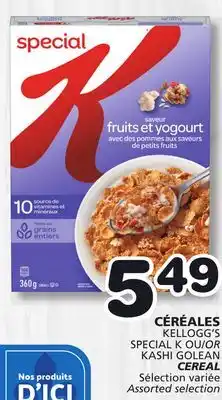 IGA CÉRÉALES KELLOGG'S offer