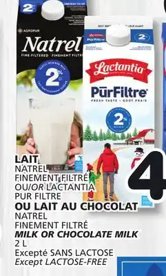 IGA LAIT OU LAIT AU CHOCOLAT offer