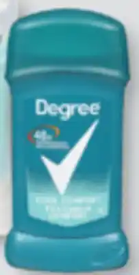 Familiprix DEGREE Selected anti-perspirants or deodorants offer