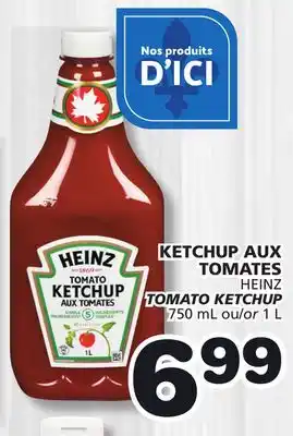 IGA KETCHUP AUX TOMATES HEINZ offer