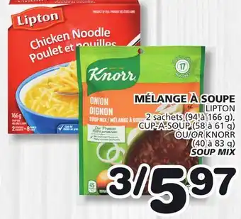 IGA MÉLANGE À SOUPE LIPTON offer