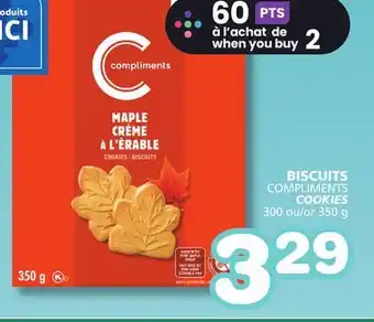 IGA BISCUITS COMPLIMENTS offer