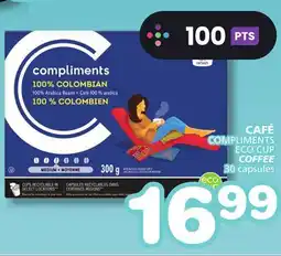 IGA CAFÉ COMPLIMENTS offer