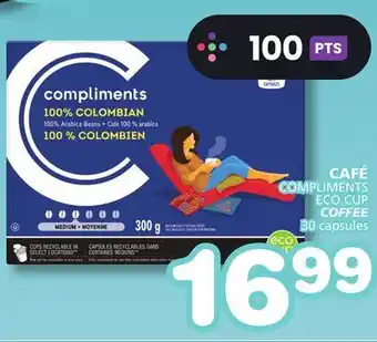 IGA CAFÉ COMPLIMENTS offer