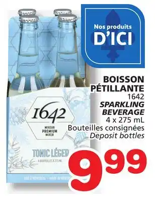 IGA BOISSON PÉTILLANTE 1642 offer