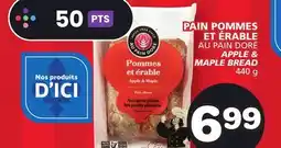 IGA PAIN POMMES ET ÉRABLE AU PAIN DORÉ offer