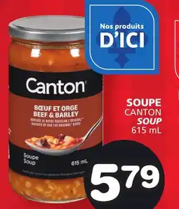 IGA SOUPE CANTON offer