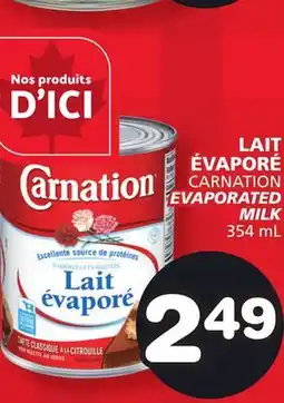 IGA LAIT ÉVAPORÉ CARNATION offer