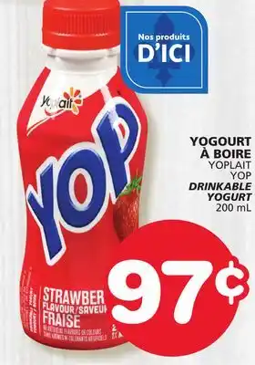 IGA YOGOURT À BOIRE YOPLAIT YOP offer