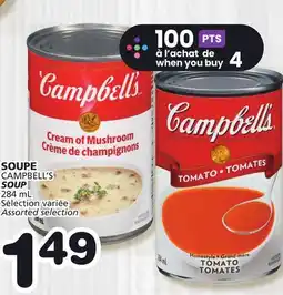 IGA SOUPE CAMPBELL'S offer