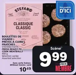 IGA BOULETTES DE VIANDE PRÊTES À CUIRE FRAÎCHES STEFANO FAITA offer