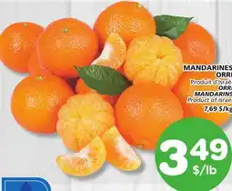 IGA MANDARINES ORRI offer