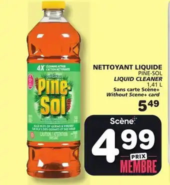 IGA NETTOYANT LIQUIDE PINE-SOL offer