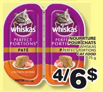 IGA NOURRTURE POUR CHATS WHISKAS offer